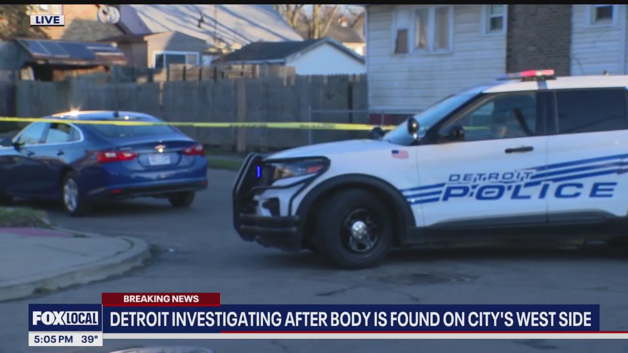 Body found in Detroit sewer on west side