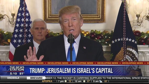 Trump recognizes Jerusalem as capital of Israel