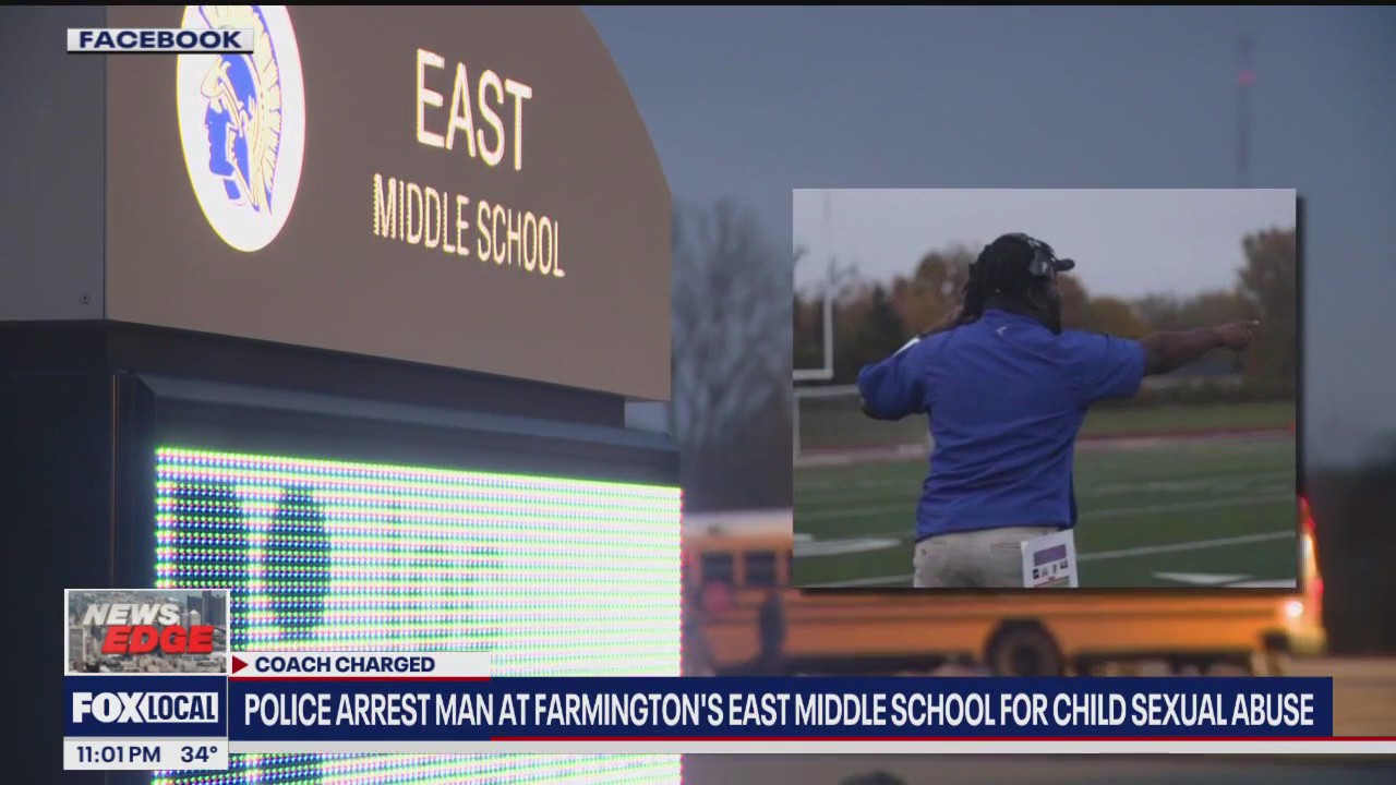 Middle school worker arrested for alleged child sexual abuse