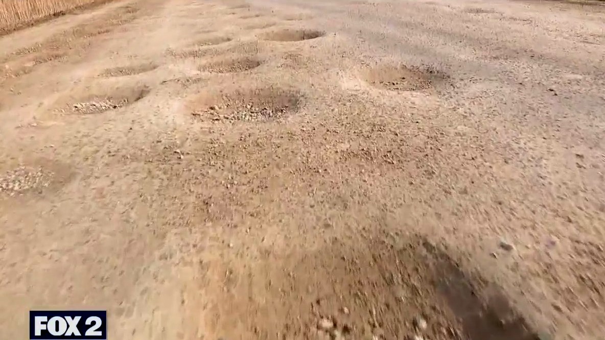 Road to nowhere: Huron Township's pothole-ridden path has residents fuming