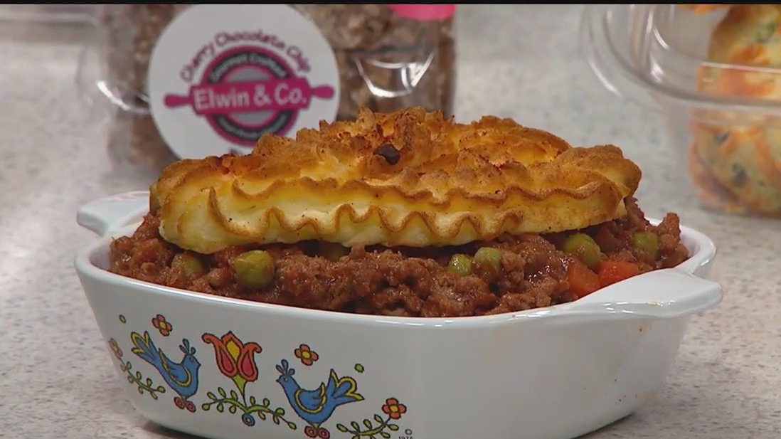 Chef Elwin from Berkley restaurant makes shepherds pie soup