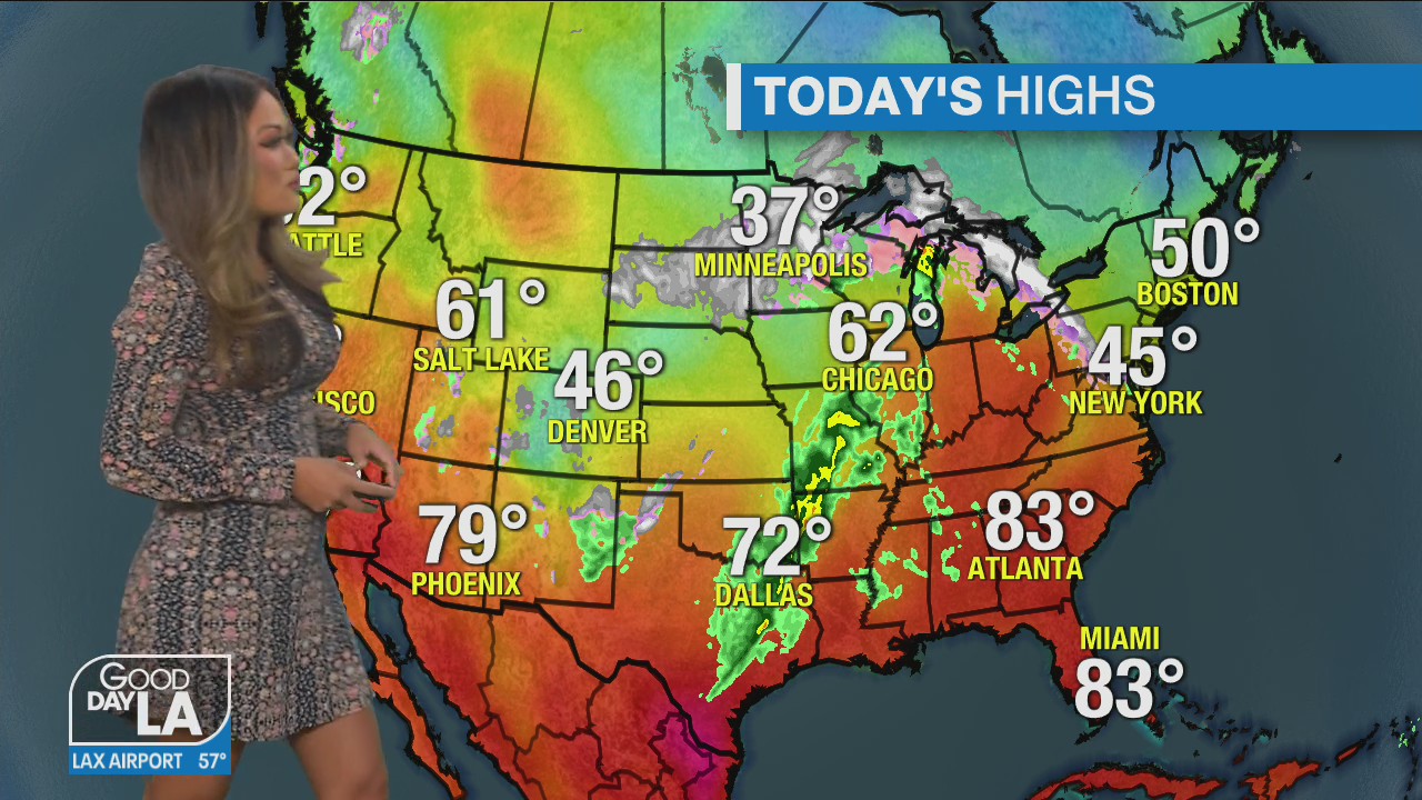 Weather Forecast for Wednesday, March 30