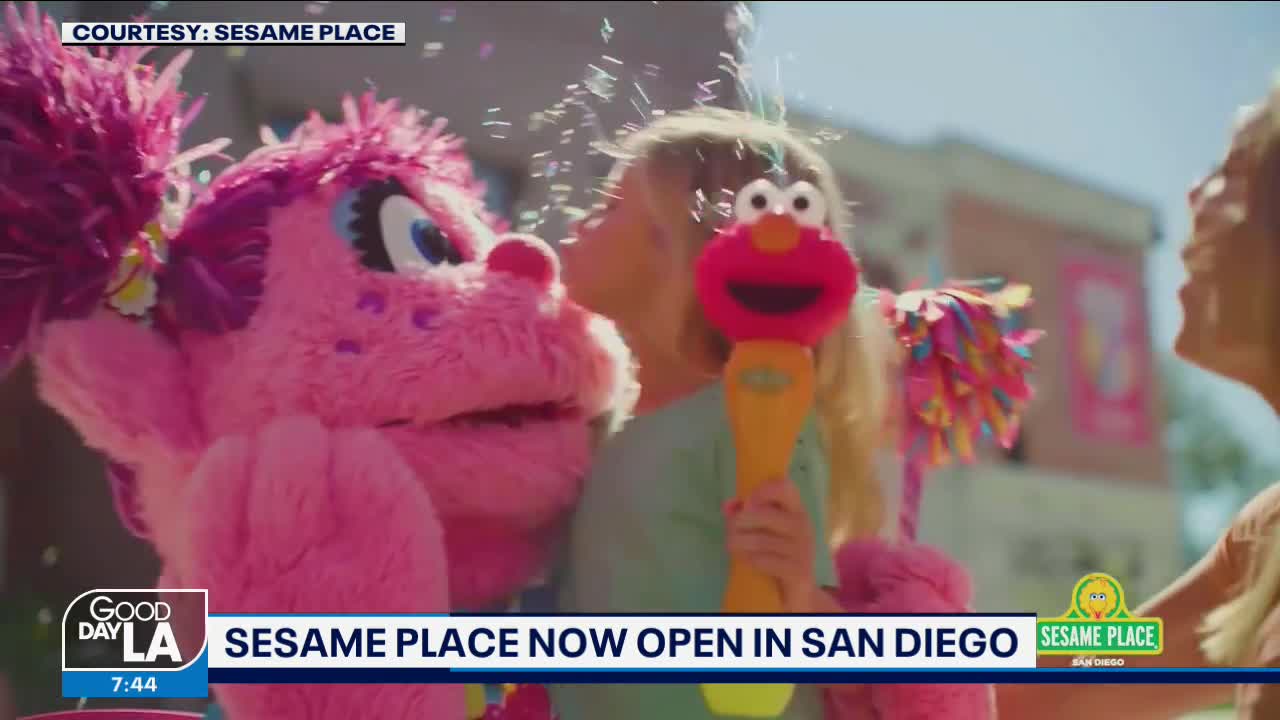 Sesame Place opens in San Diego