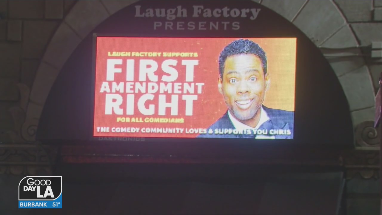 Laugh Factory supports Chris Rock