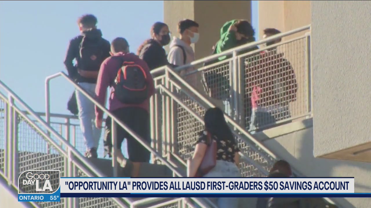 All LAUSD First-Graders to receive savings account