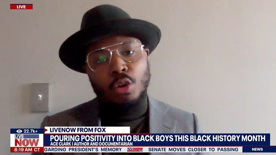 Ace Clark's affirmations book for Black boys