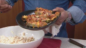 Chef Bobby's southwest seafood jalapeno poppers