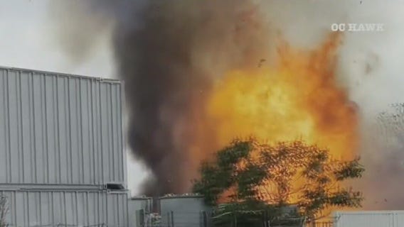 4 injured in explosion at factory in Montclair, mandatory evacuation order issued