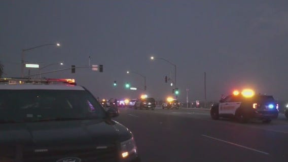 Pursuit suspect fatally shot by police in Jurupa Valley