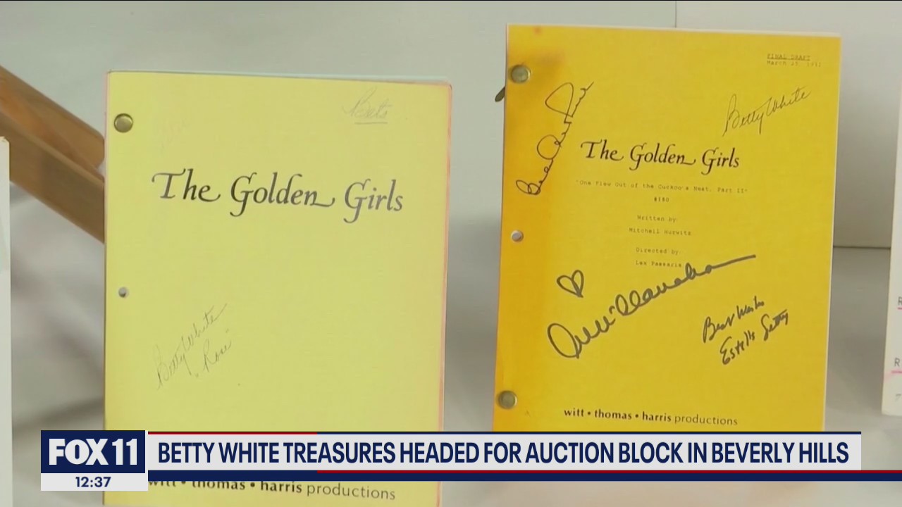 Betty White treasures headed for auction block in Beverly Hills