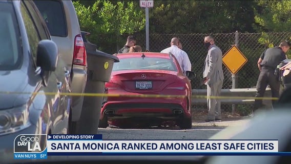Santa Monica ranked among least safe cities