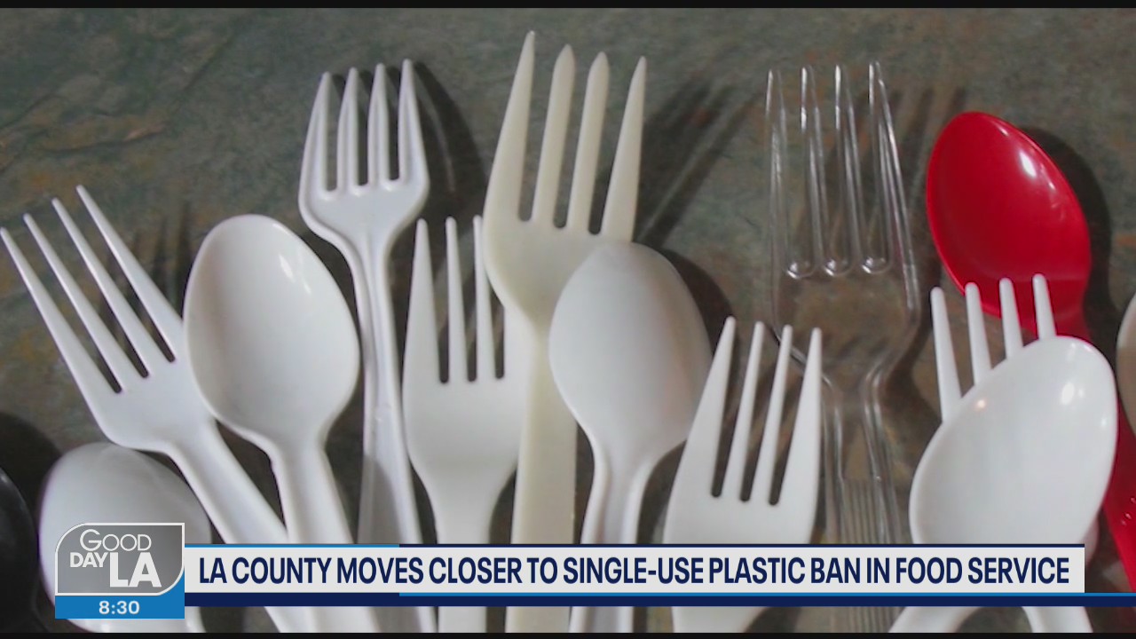 LA County moves closer to single-use plastic ban in food service