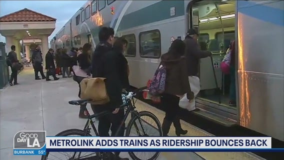 Metrolink adds trains as ridership bounces back