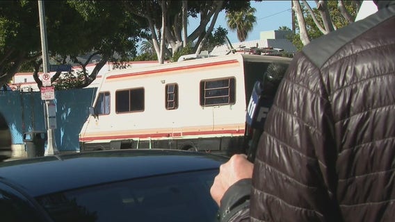 RV occupants frighten neighborhood