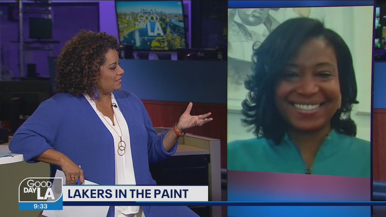 "Lakers in the Paint" amplifies the work of local artists