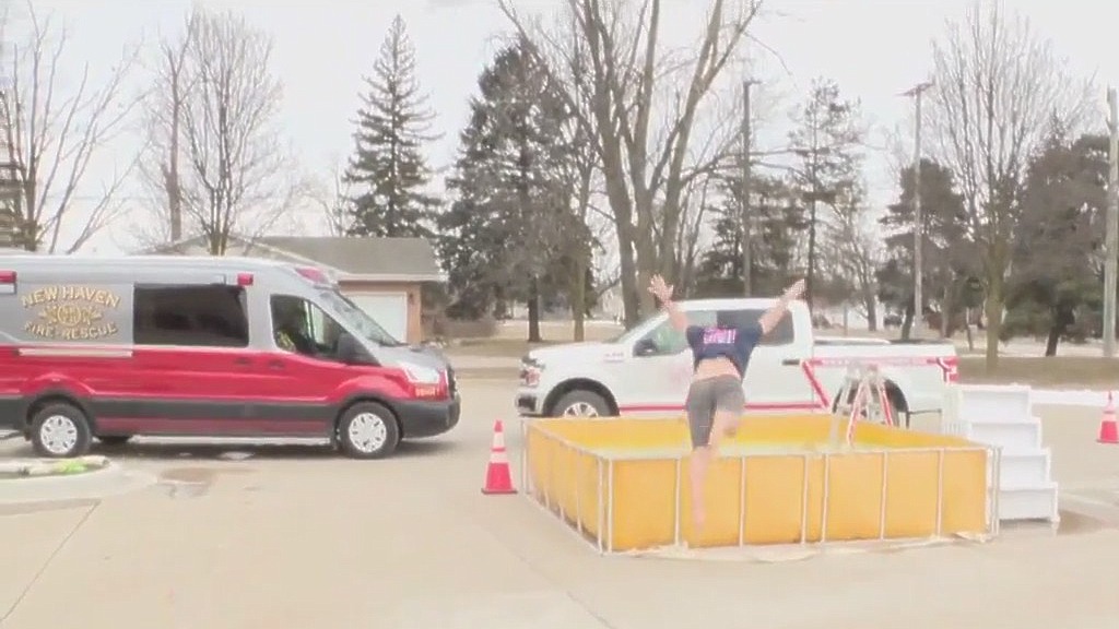 Polar Plunge for the Red raises money for firefighters with cancer