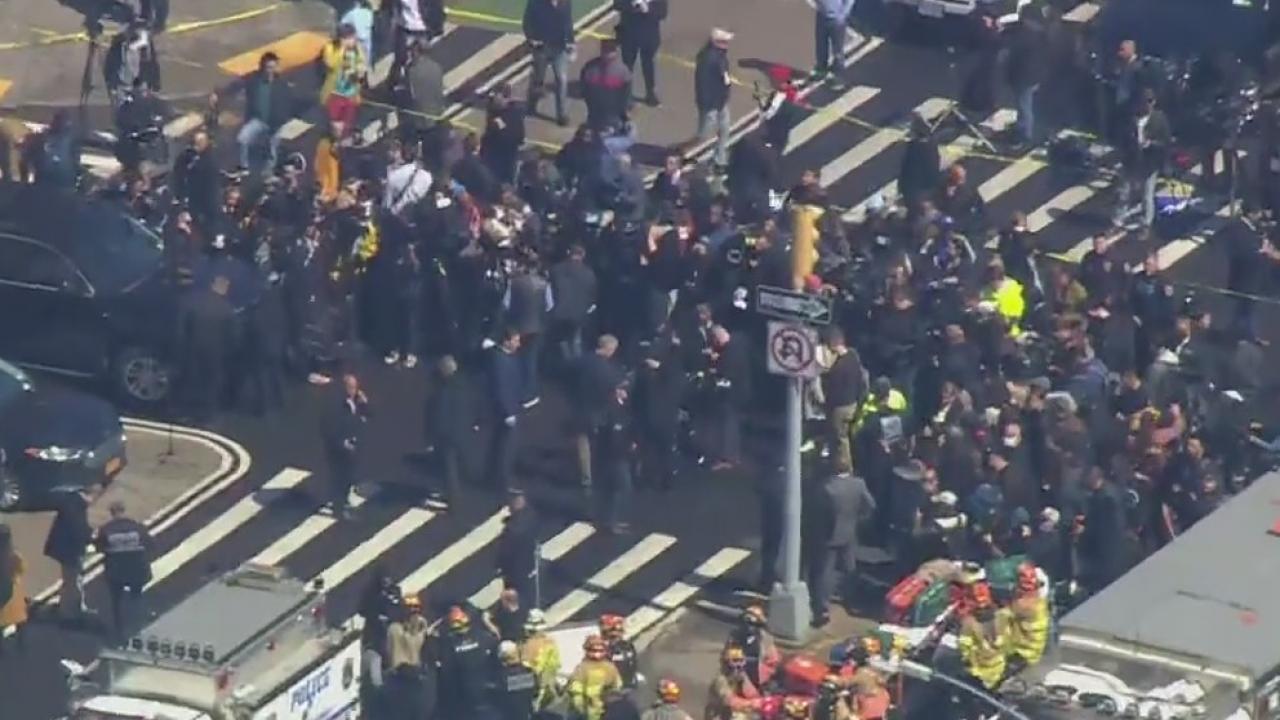 16 injured in NYC subway shooting