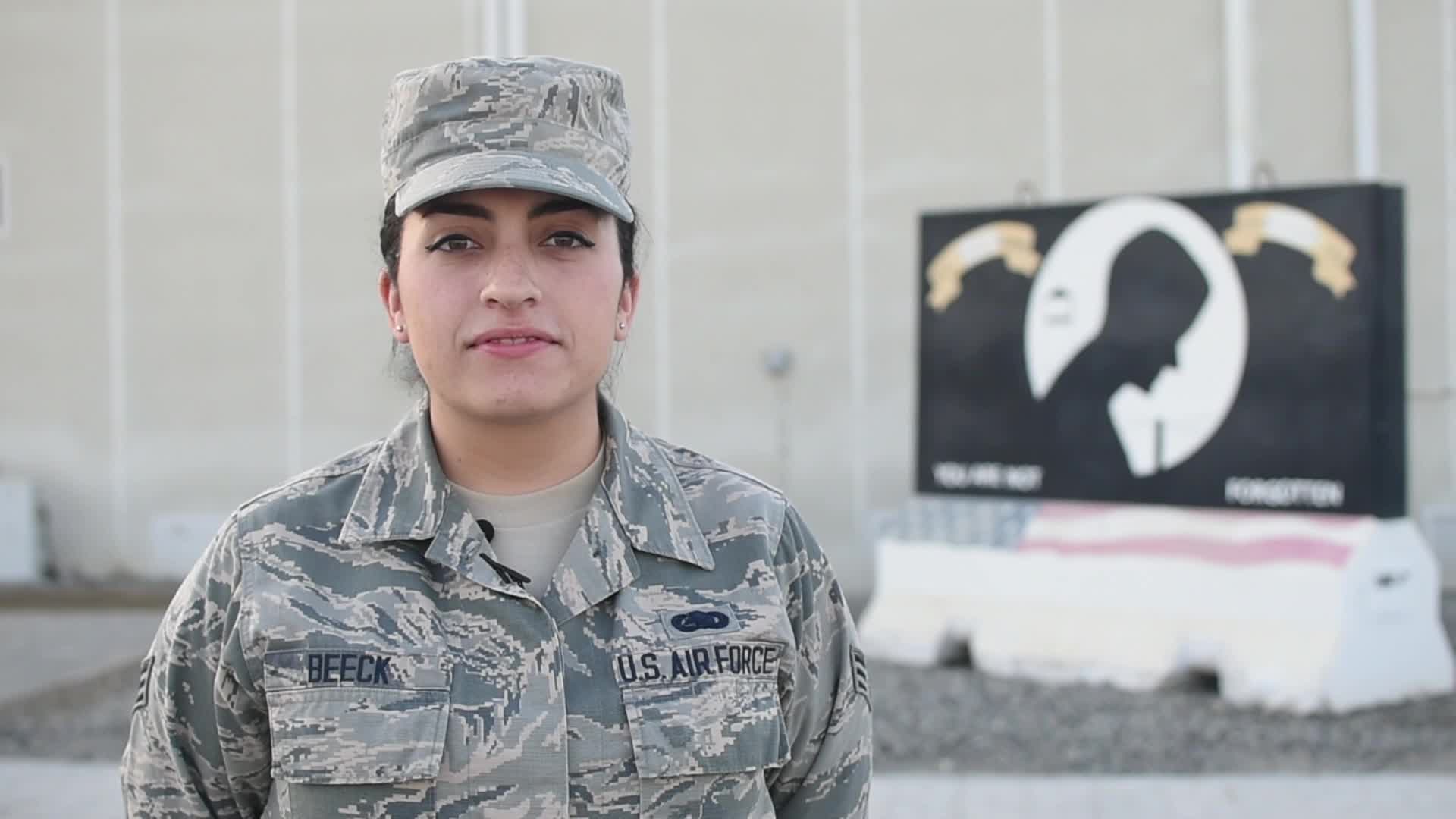 Military Greetings: Rae Ellen Beeck