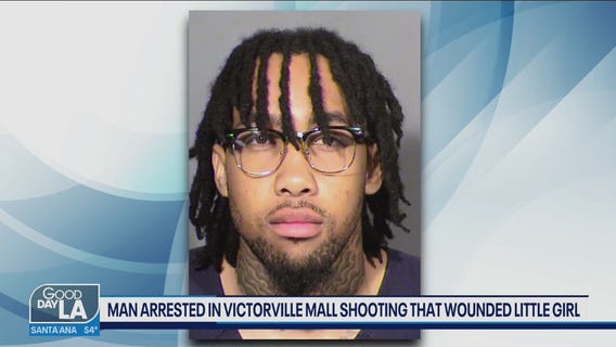 Man arrested in Victorville mall shooting that wounded little girl