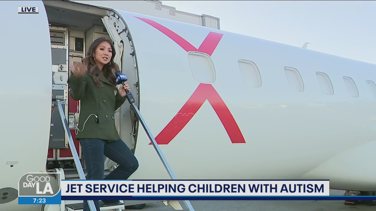 Jet service helping children with autism