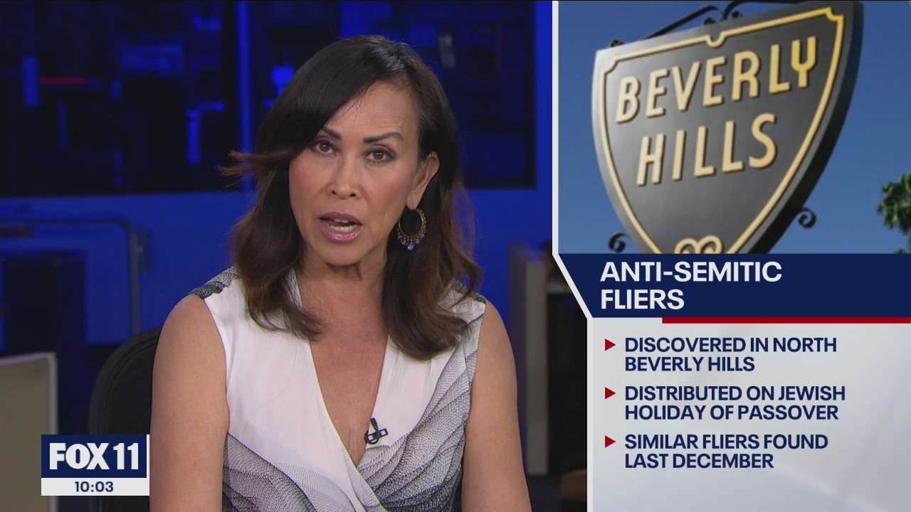 Anti-semitic flyers found in Beverly Hills