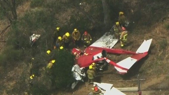 Plane down, pilot killed in Sylmar