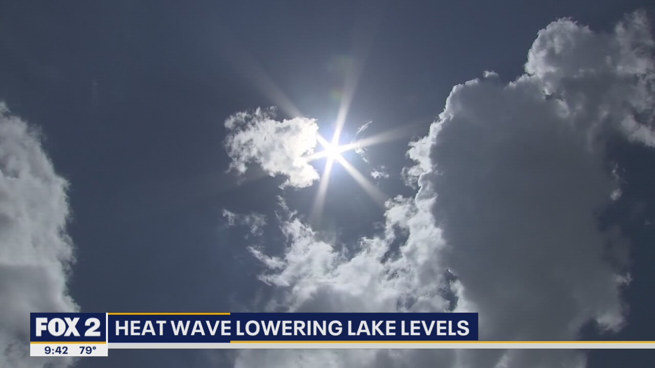 Heat Wave helping lower Great Lakes levels