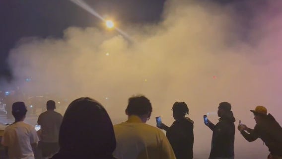 Street takeovers reported in San Bernardino, Los Angeles