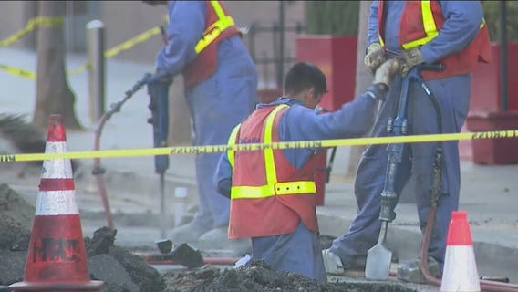 Gas leak near 3rd Street Promenade in Santa Monica repaired
