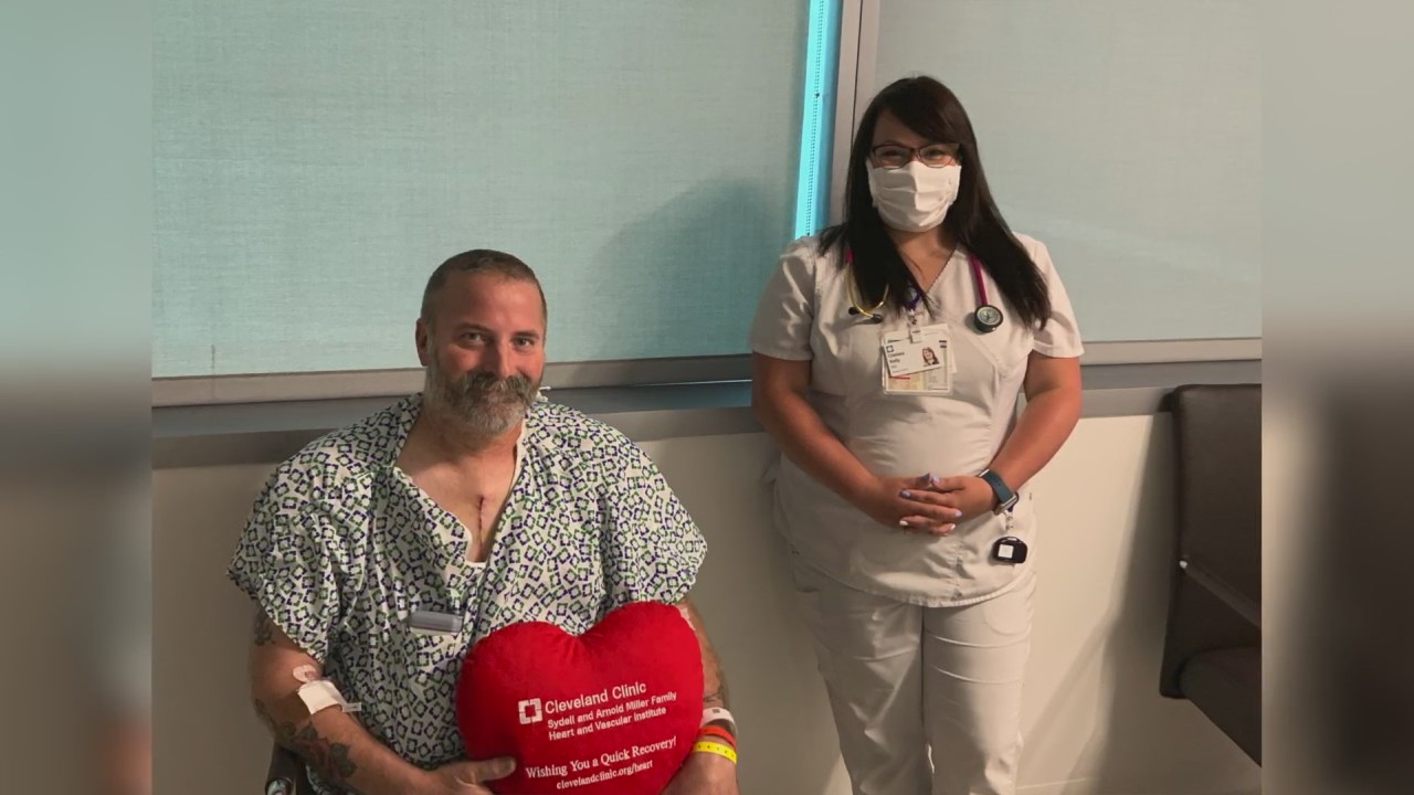 Man having heart attack saved by nurse who happened to be driving by