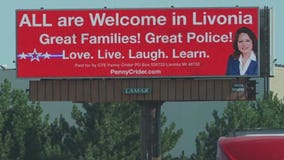 GOP candidate fires back at Livonia billboard alleging racial profiling with her own message