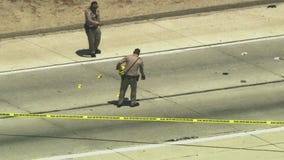 105 Freeway closed in Paramount