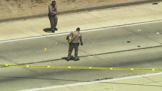 105 Freeway closed in Paramount