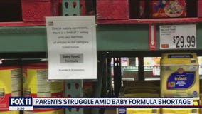 Parents struggle amid baby formula shortage