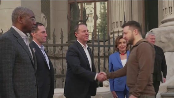 Exclusive: Rep. Adam Schiff speaks after meeting with Ukraine's president