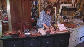 Making copper shingles with Jill of All Trades