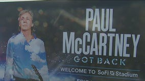 Sir Paul McCartney returns to Los Angeles
