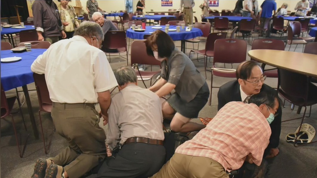 California Church Shooting: Parishioners hogtie suspected gunman before police arrive