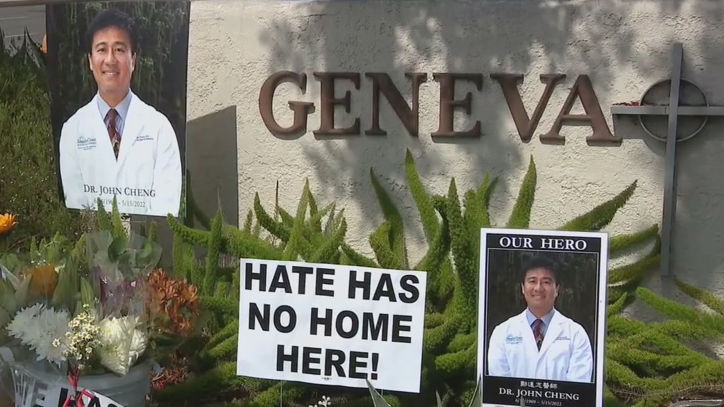 Anti-hate vigil held in wake of Laguna Woods, Buffalo shootings