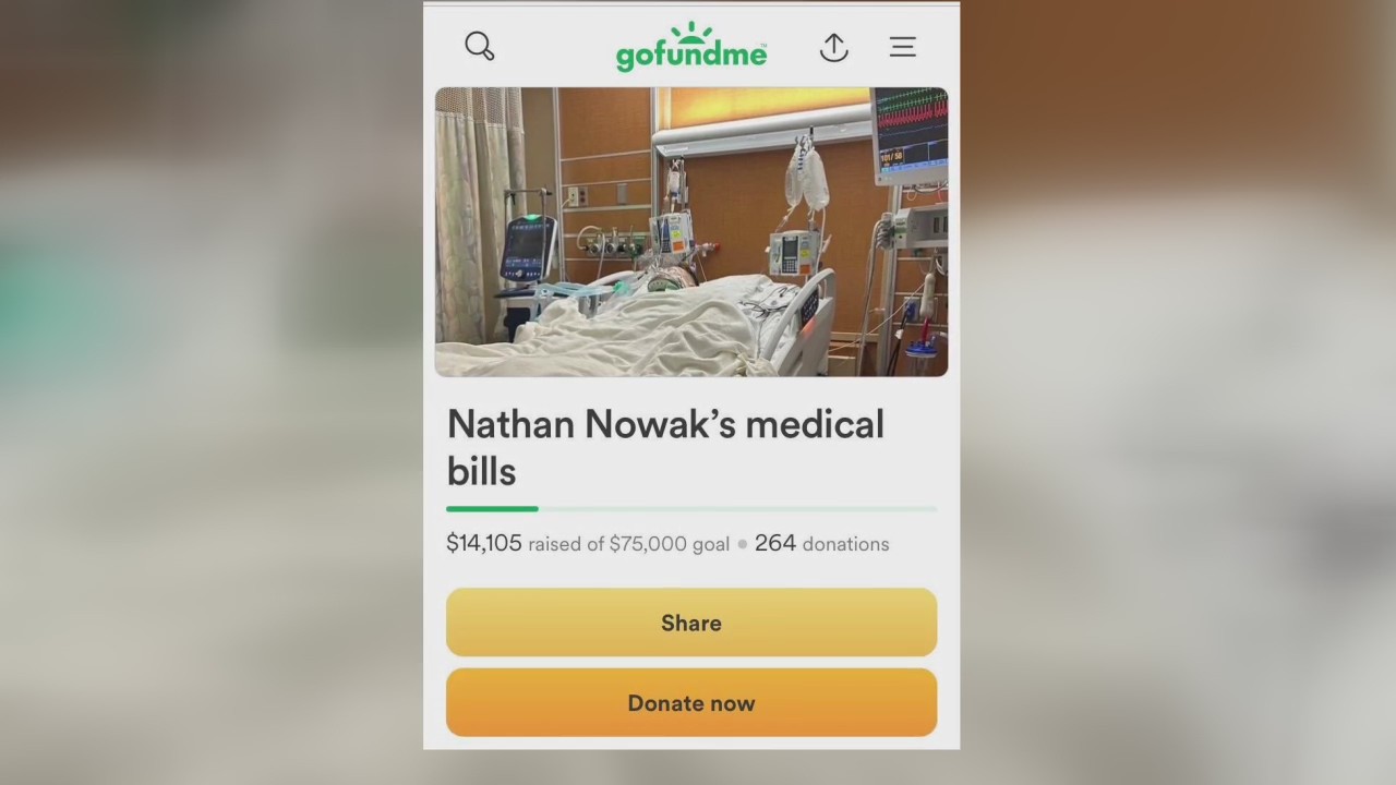 Teen hospitalized with broken back after head-on crash by suspected drunk driver