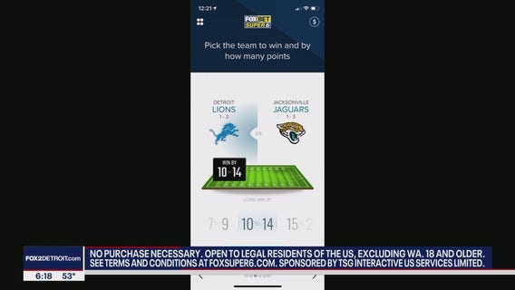 Download the FOX Bet Super Six app for a chance to win $1 million