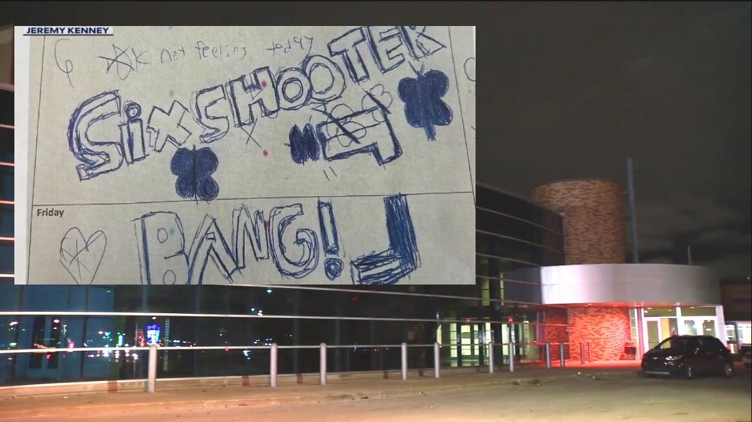 Student kicked out of school for sketching gun at Port Huron High School
