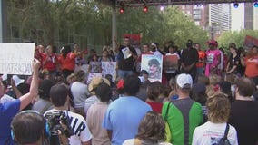 NRA Convention in Houston met with angry protesters