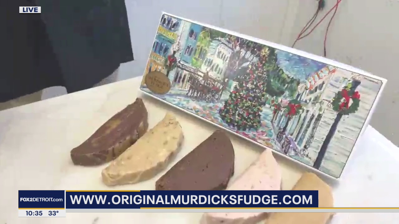 A holiday treat, the gift of fudge