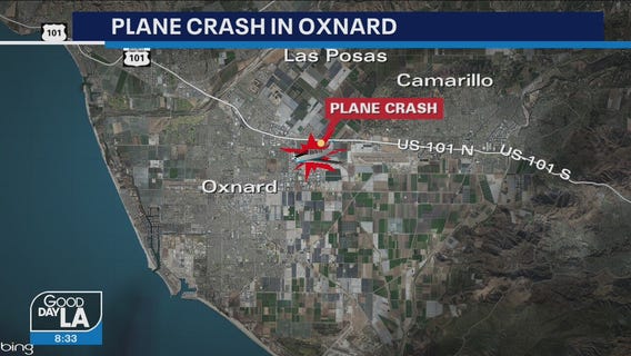 Plane crashes in Oxnard: report