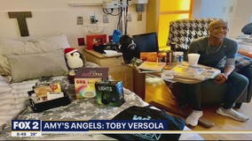 Fenton Teen Decorates Hospital Rooms for the Holidays