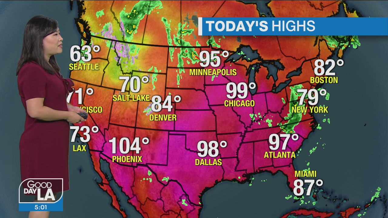 Weather Forecast for Tuesday, June 14