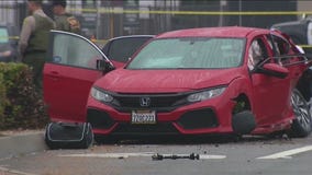 Street takeover crash investigation: 2 women killed in Compton crash