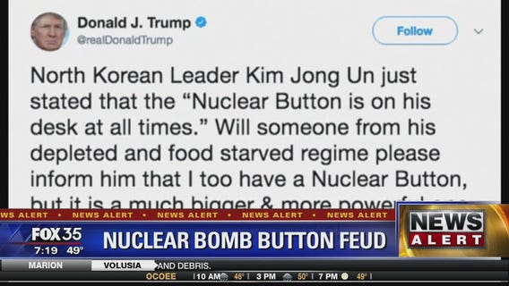 Nuclear bomb button feud