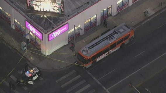 Manhunt for suspect who fired gun inside LA Metro bus in Hollywood